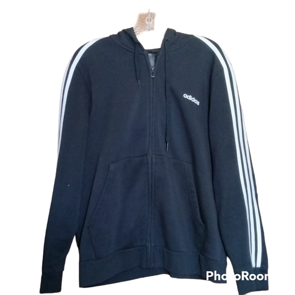 adidas Tops - Adidas Zip Up Hooded Sweatshirt Womens Size 1X